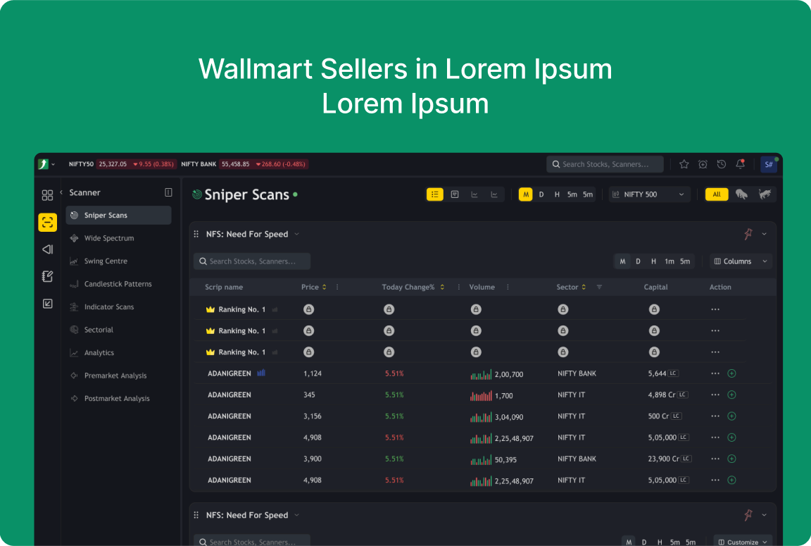 TradeProbe main application interface