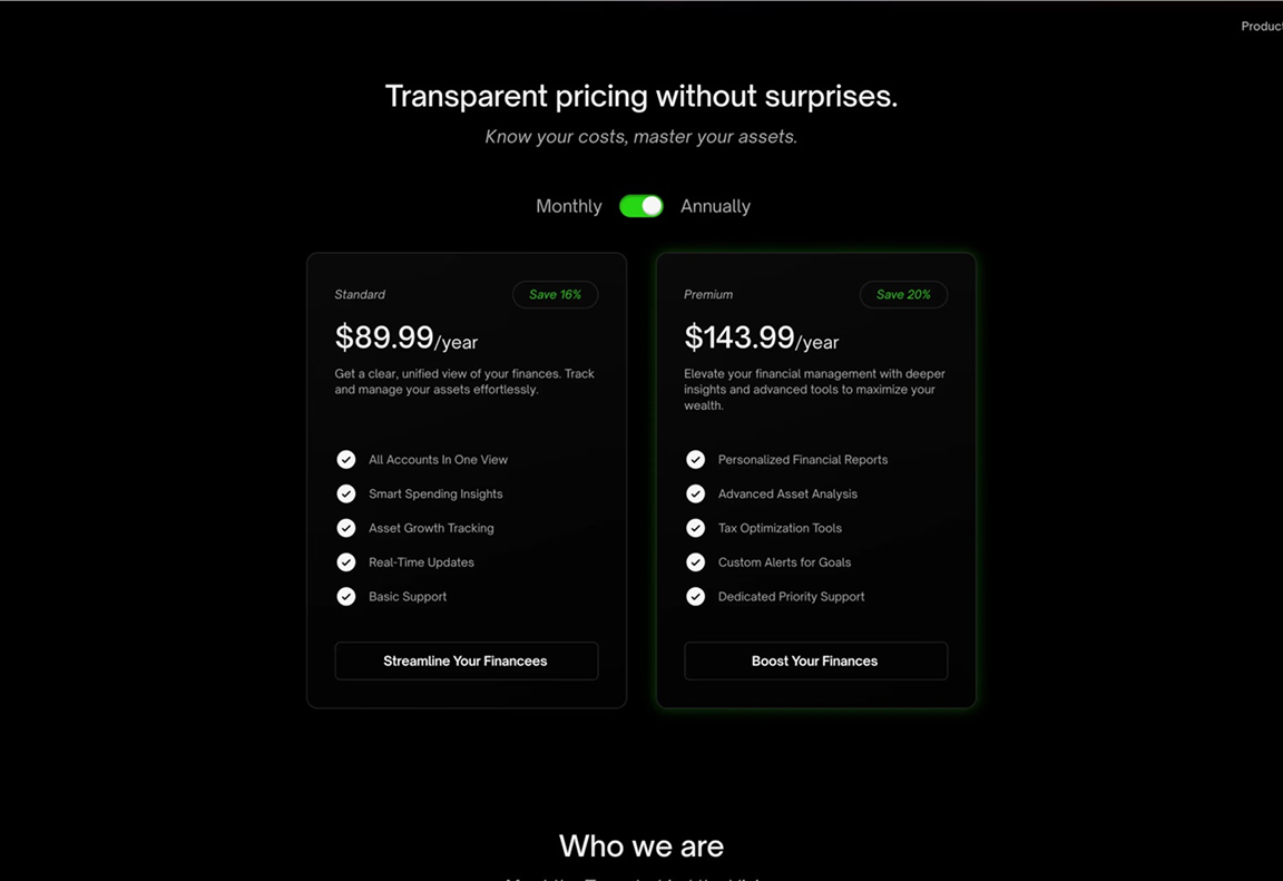 TradeProbe project showcase 5